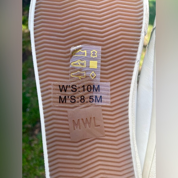 Madewell High Top Sneakers Shoes Women's Size 10 Leather White NWOB NWOT Casual - Picture 8 of 13